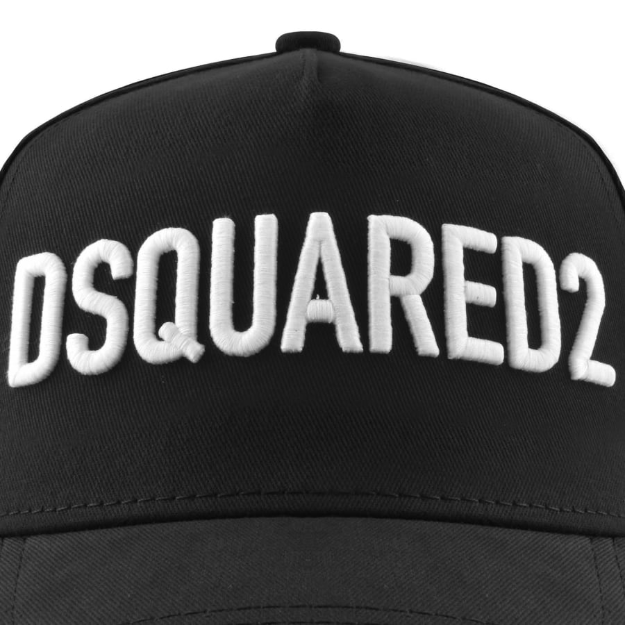 関税送料込み【D SQUARED2】Logo Embroidered Baseball Cap Dsquared2 Logo Baseball Cap
